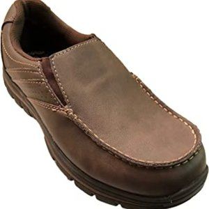 Faded Glory Boat Shoes-Size10-Brown